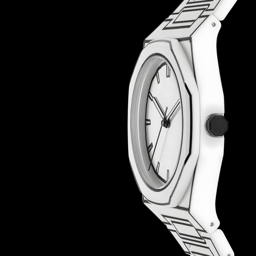 EQUES SKETCH WHITE WATCH