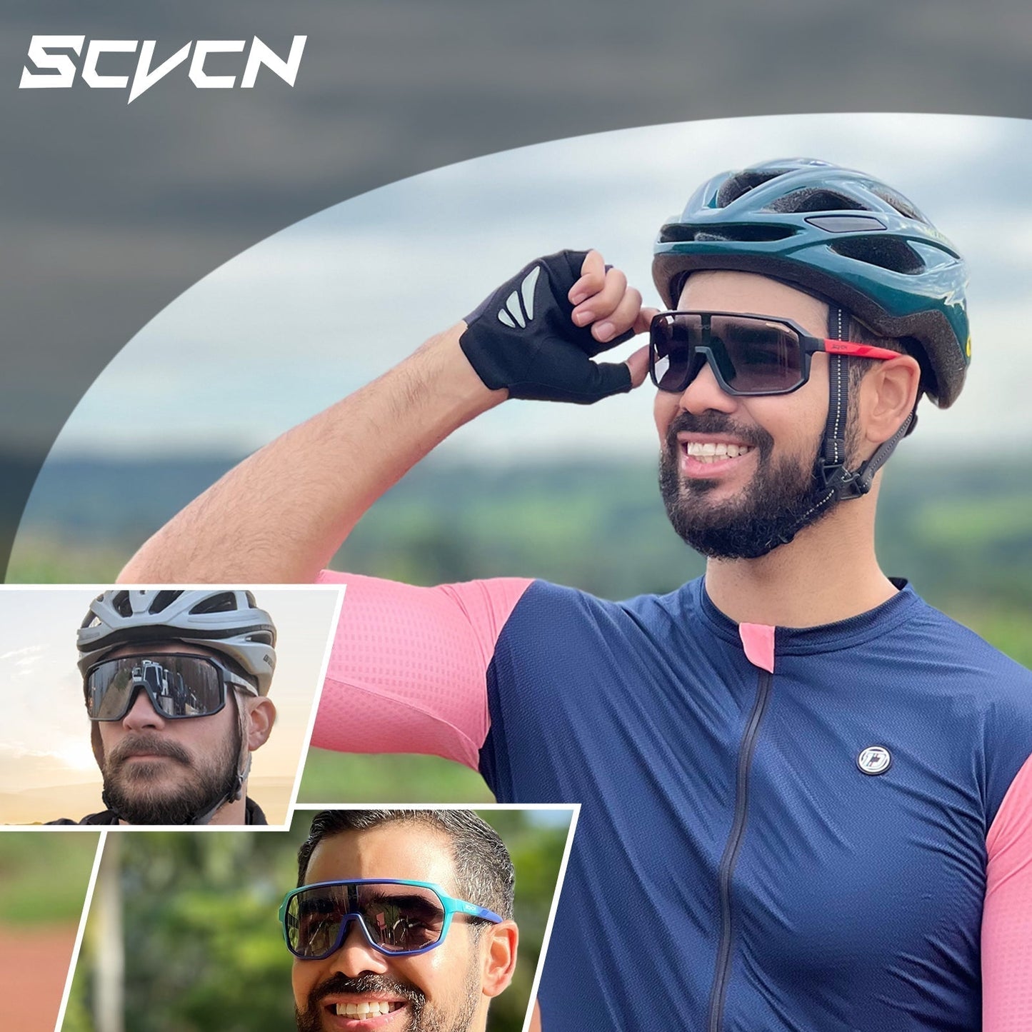 Classic Racing Cycling Glasses – Photochromic Outdoor Eyewear