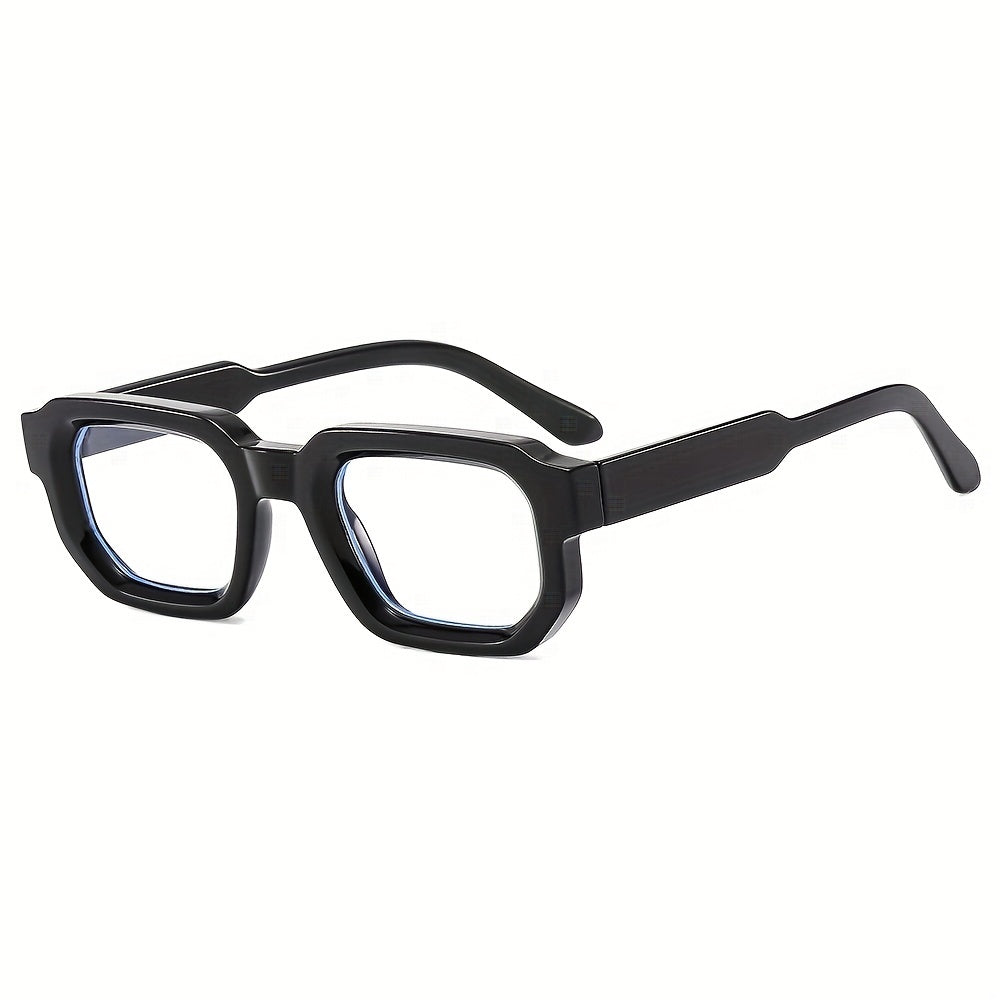 Men’s Retro Square Frame Glasses – Stylish Eyewear