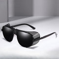 Unisex Polarized Retro Round Frame Glasses – Stylish & Functional