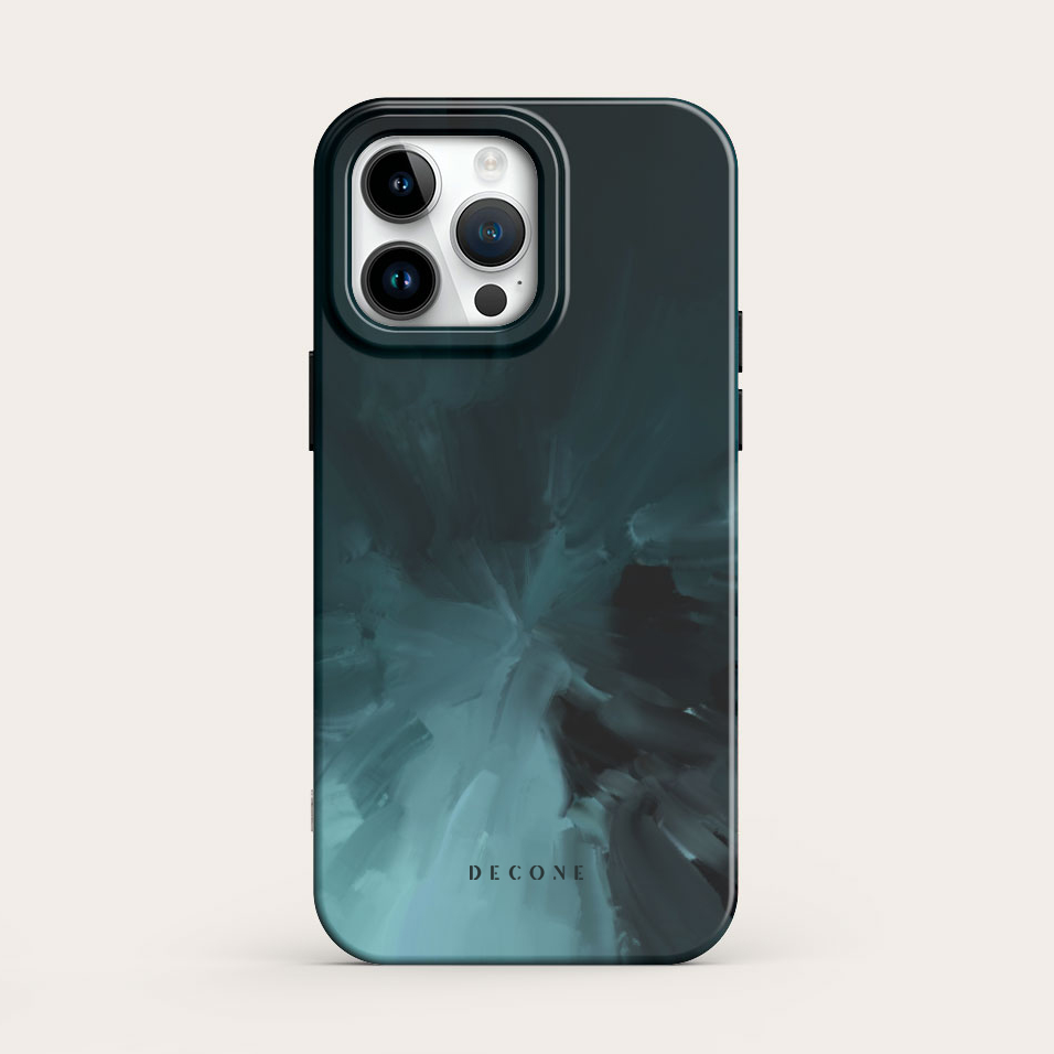 Black Gray - iPhone Case