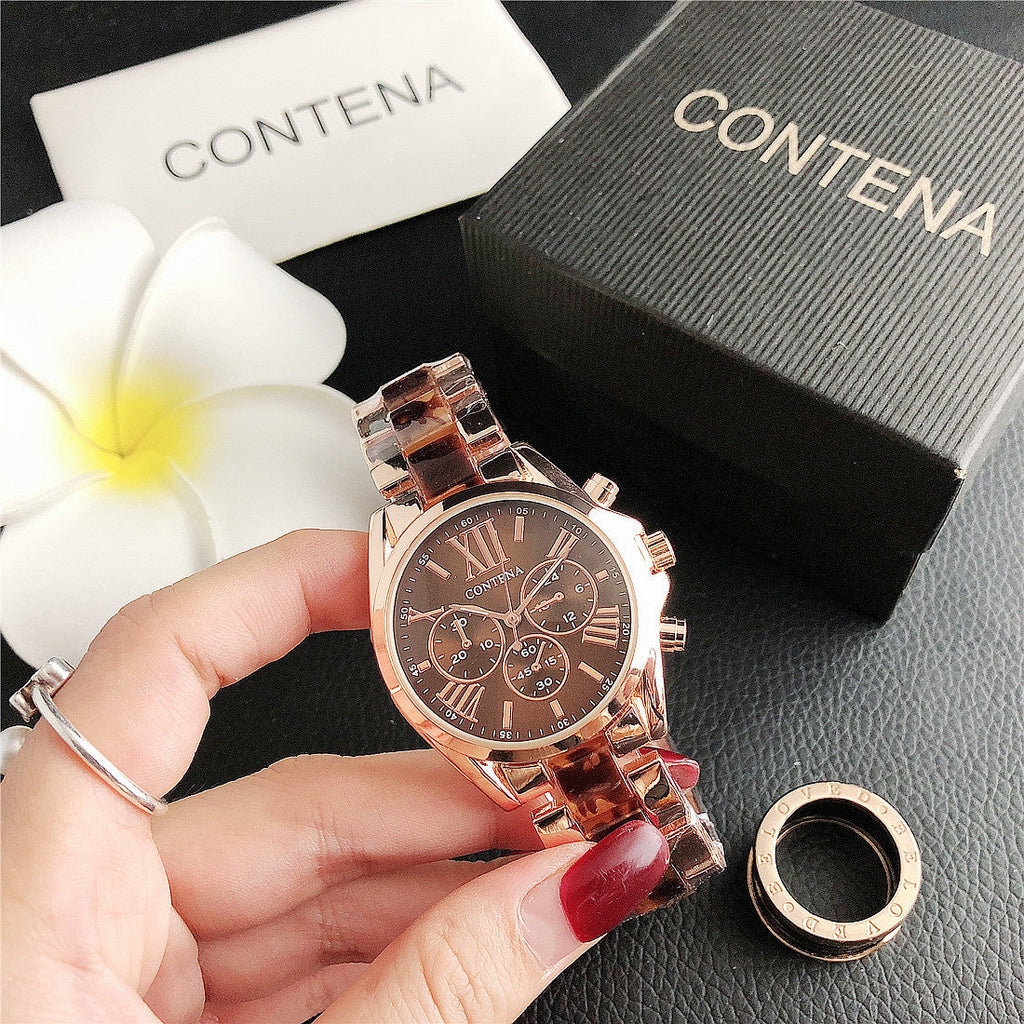 Women's Quartz Business Watch – Minimalist Korean-Style Dial