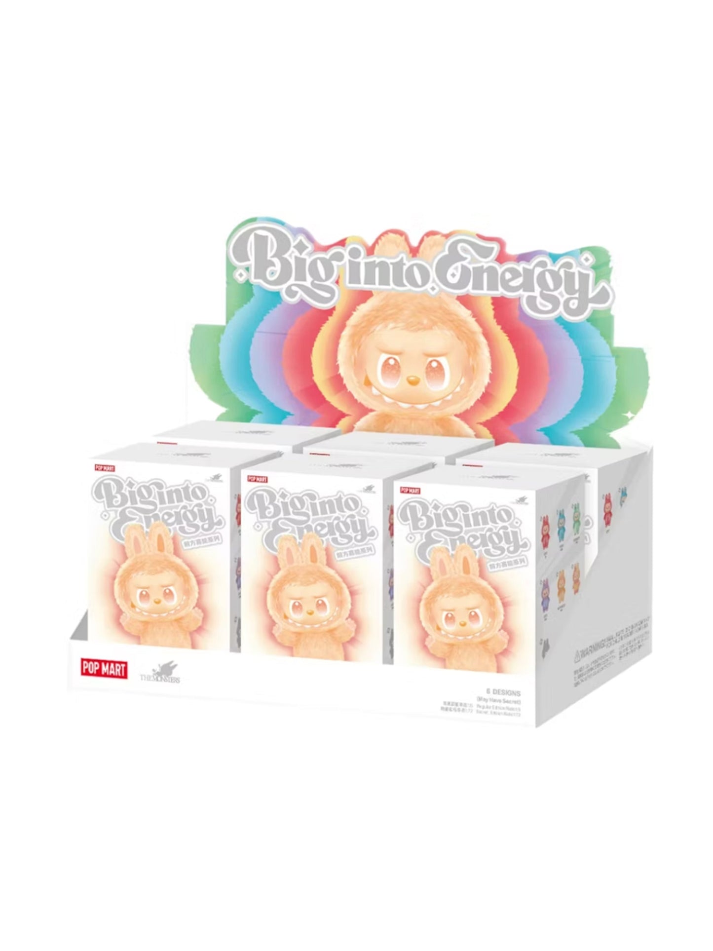 Labubu The Monsters Big into Energy Pendant Sealed Case (6 Blind Boxes)