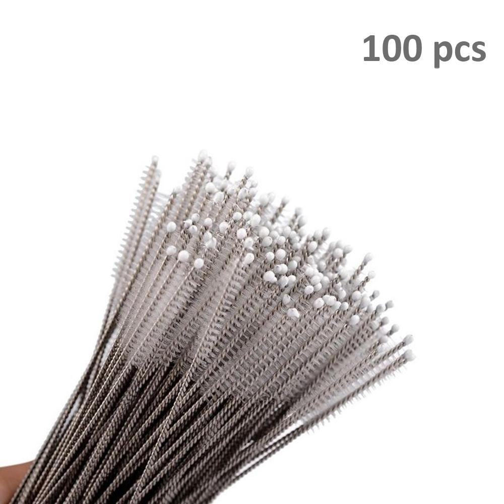 Stainless Steel Straw Cleaning Brush Drinking Pipe, 23mm 1 pcs 