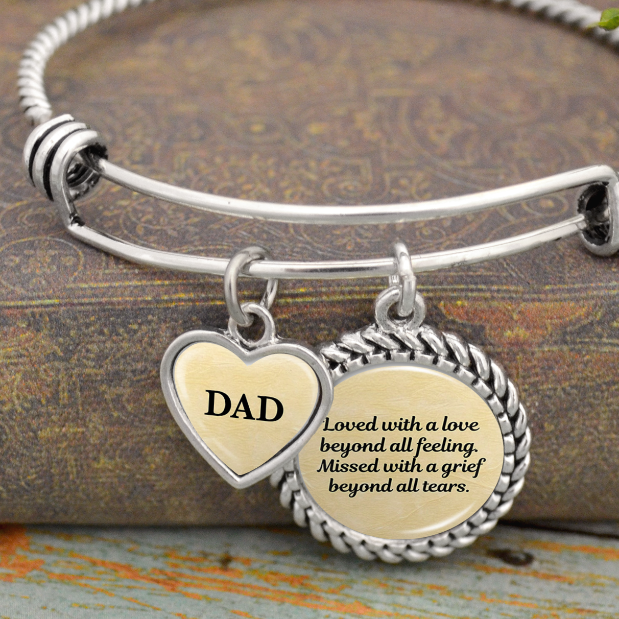 Beyond All Feeling Personalized Charm Bracelet