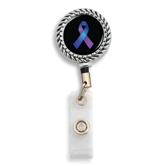 Arthritis Awareness Ribbon Badge Reel