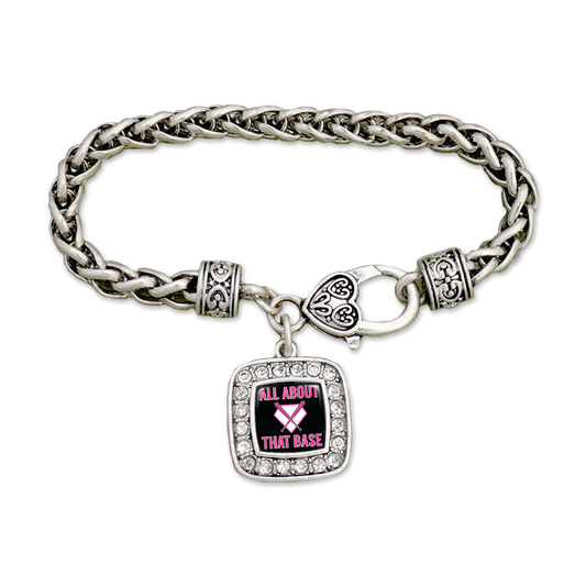 All About That Base Softball Clamp Bracelet