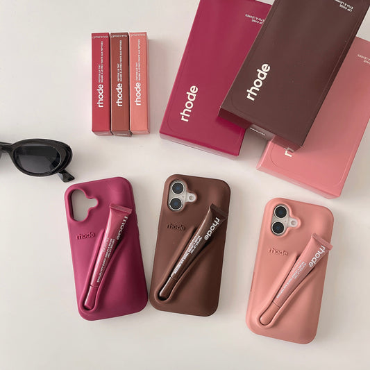 3D Silicon Lip Gloss Phone Case for iPhone