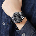 Skmei 2031 Original Analog Digital Big Dial Sports Watch For Men