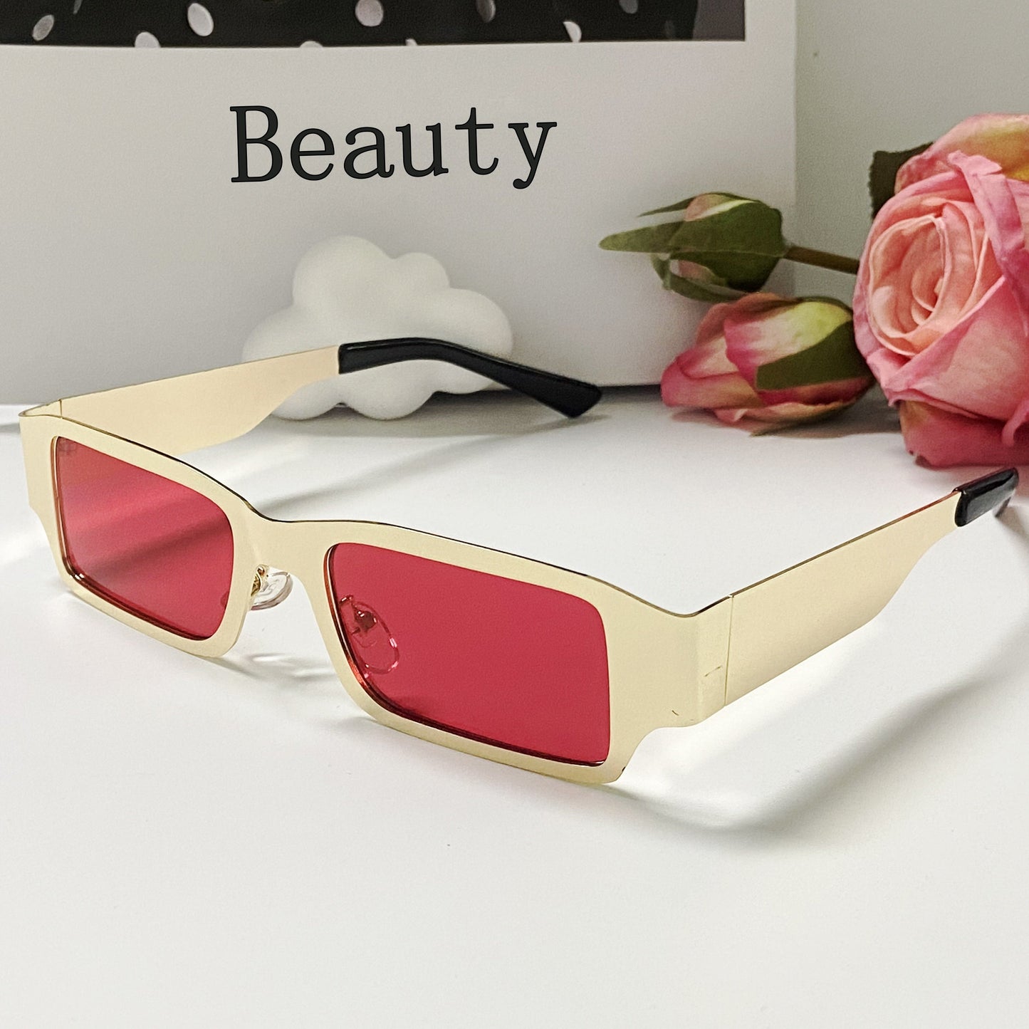 Square Cyberpunk Sunglasses – Trendy Hip-Hop Eyewear for Men & Women