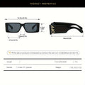 Retro Square Fashion Glasses for Men – Bold & Stylish Eyewear