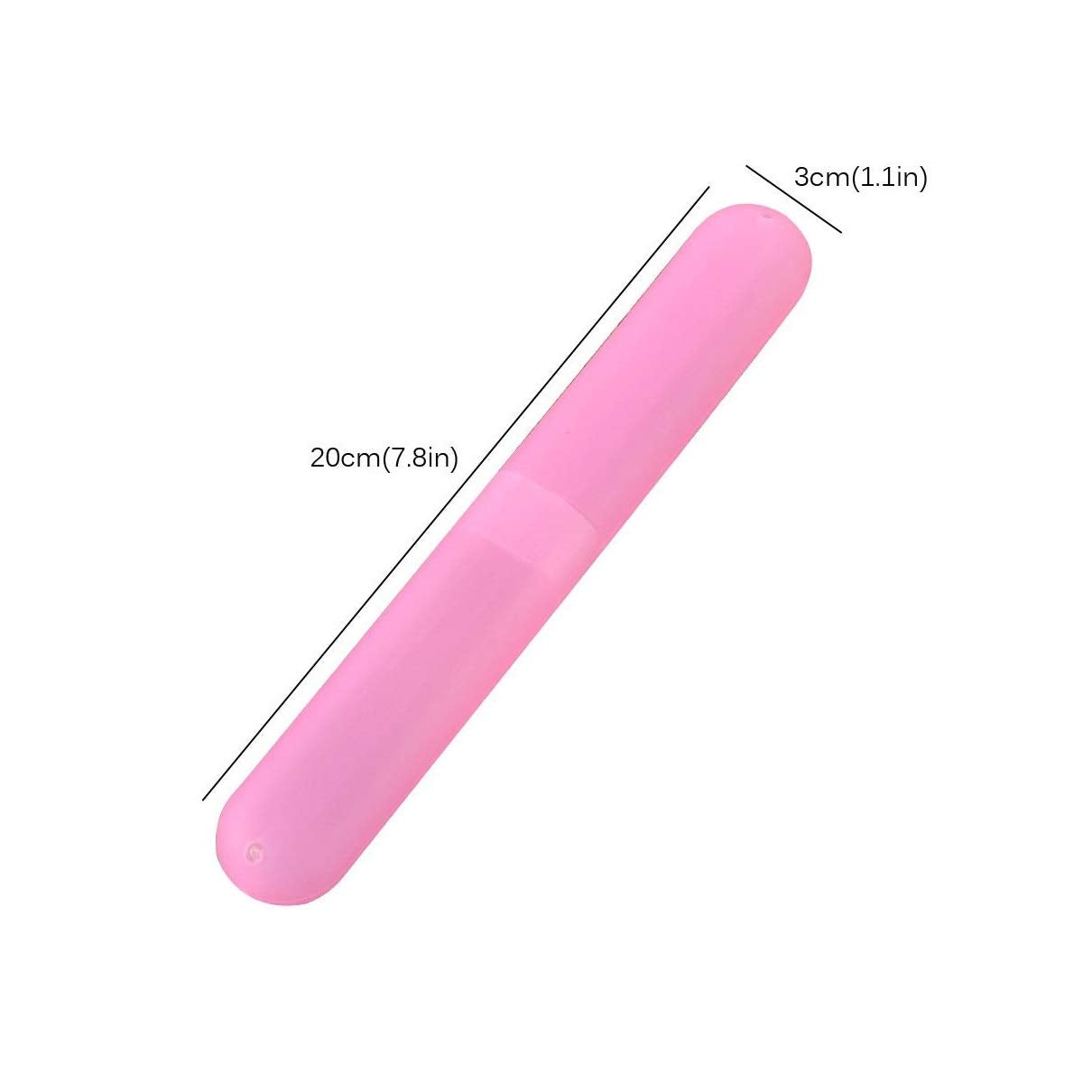 Plastic Hygienic Toothbrush Travel Portable Case