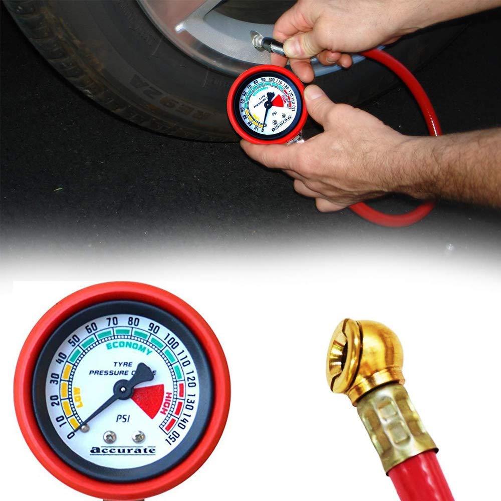 Heavy Duty Tire Inflator Gauge Air Compressor Accessories
