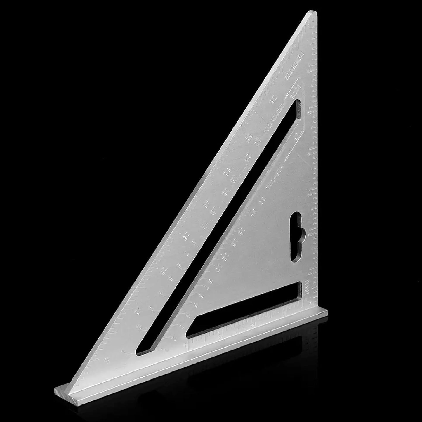 Double Side Scale Triangle Measurement Hand Tool