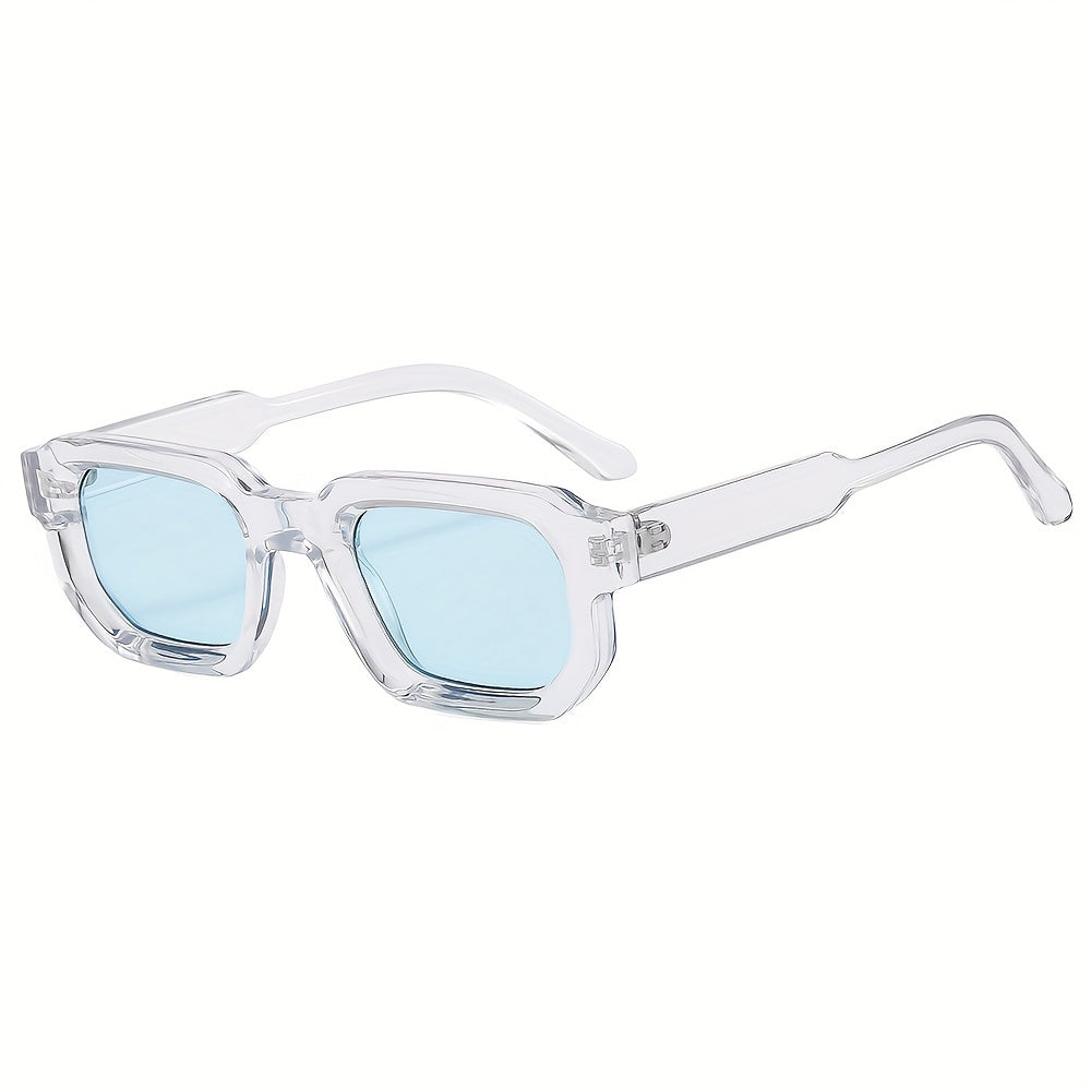 Men’s Retro Square Frame Glasses – Stylish Eyewear