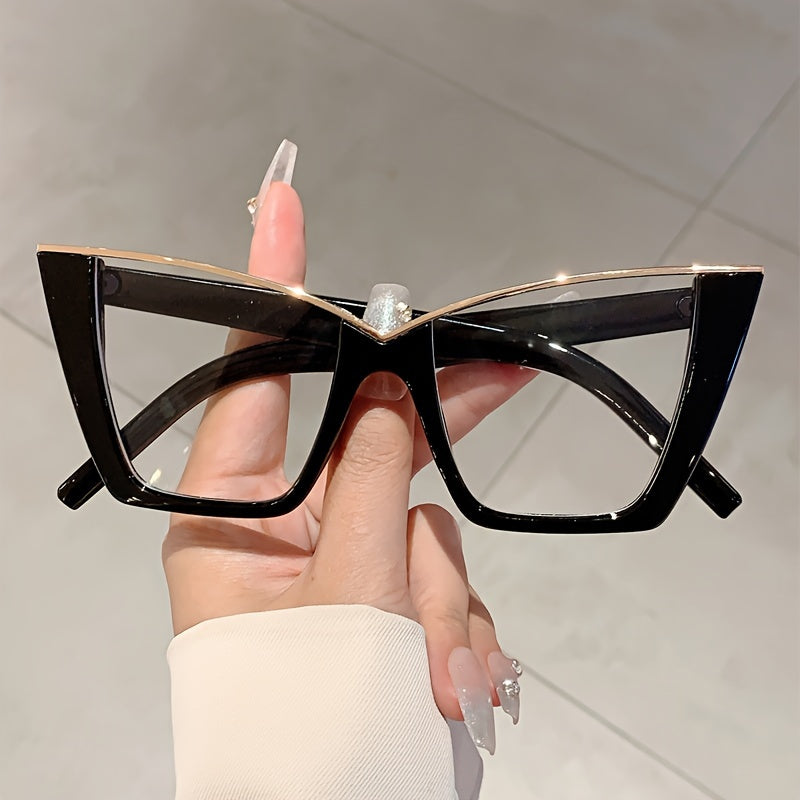 Fashion Cat Eye Glasses for Women – Chic Non-Prescription Eyewear
