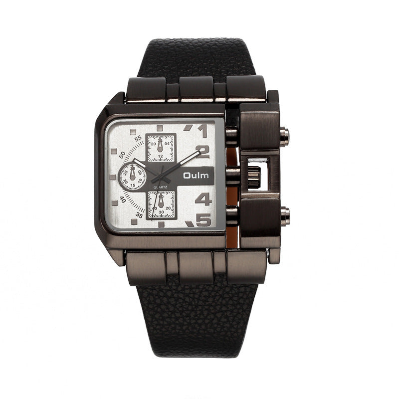 Oulm Casual single movement quartz watch for Men 3364