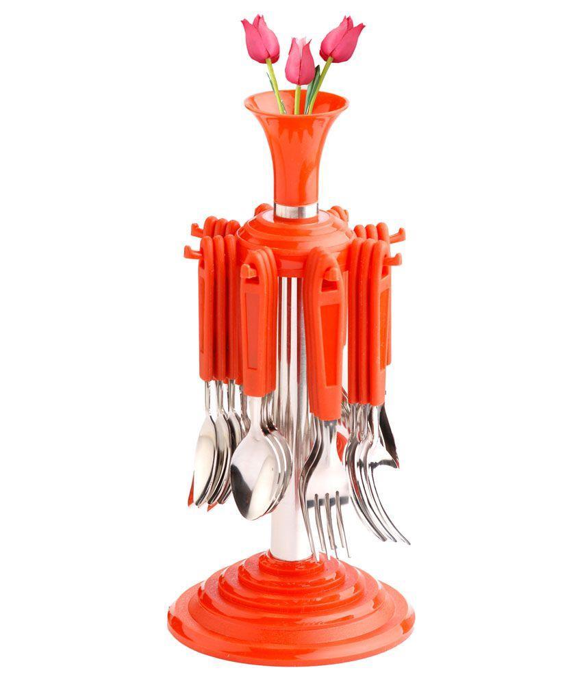 New Stylish Stainless Steel Cutlery Set (24 pcs)