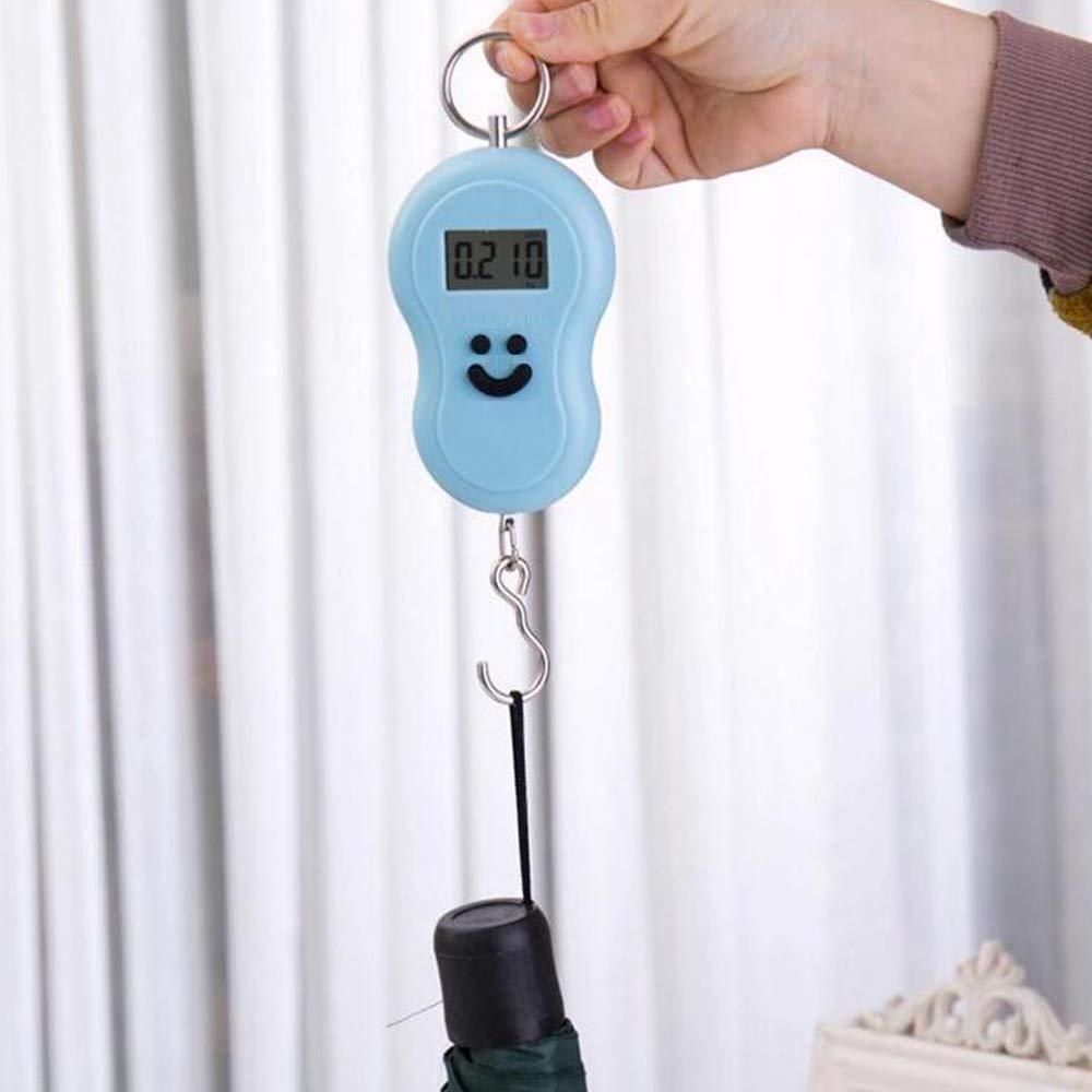 '-40Kg 10g Portable Handy Pocket Smile Mini Electronic Digital LCD Weighing Scale