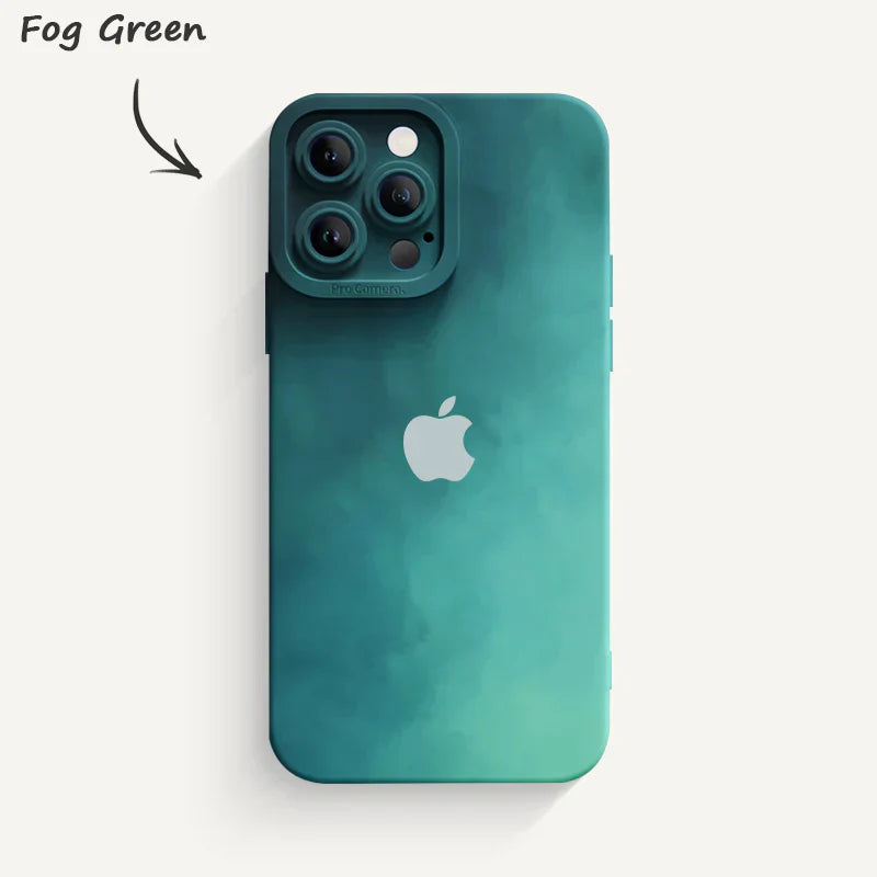 Watercolor series Pupil Liquid Silicone Phone Case