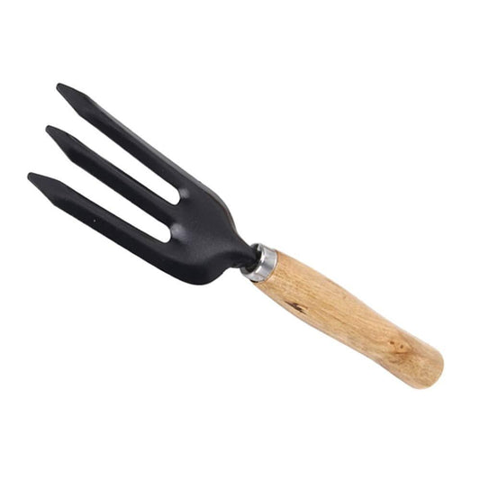 Hand Weeding Fork (Steel, Black) 