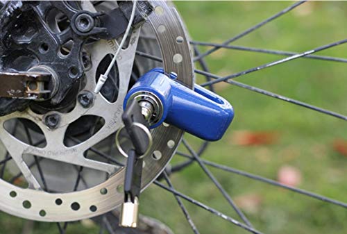 Wheel Padlock Disc Lock Security for Motorcycles Scooters Bikes