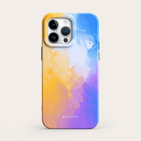 Lilac Yellow - iPhone Case