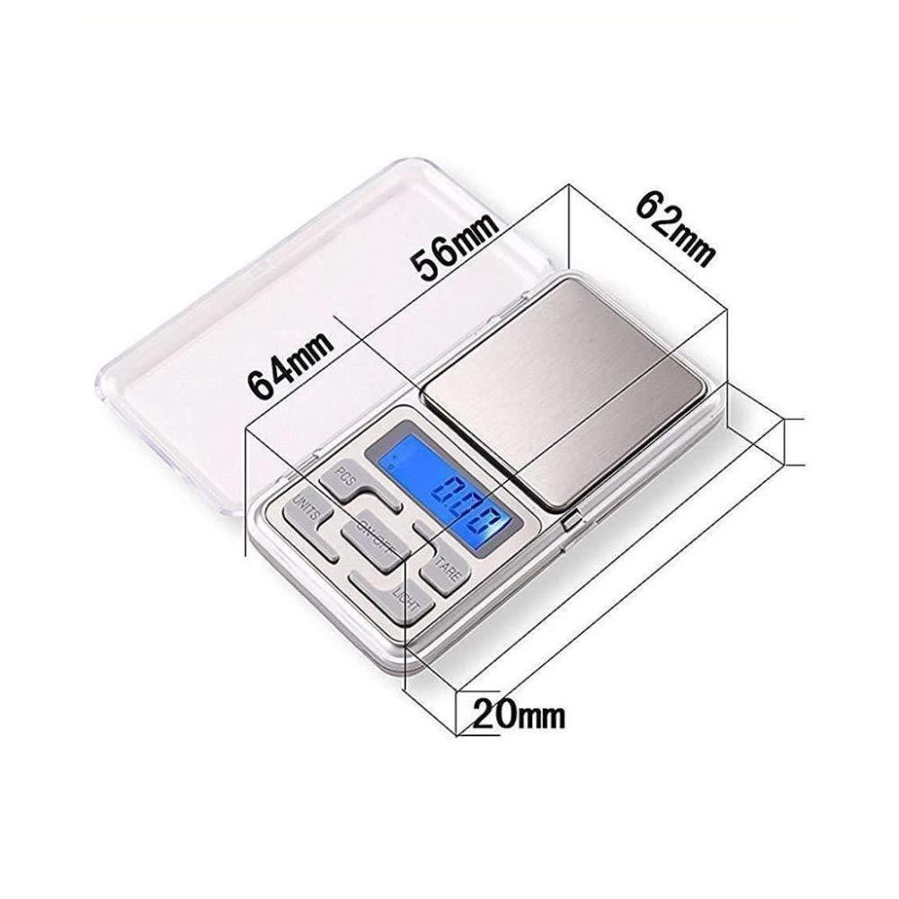 Multipurpose (MH-200) LCD Screen Digital Electronic Portable Mini Pocket Scale(Weighing Scale), 200g 