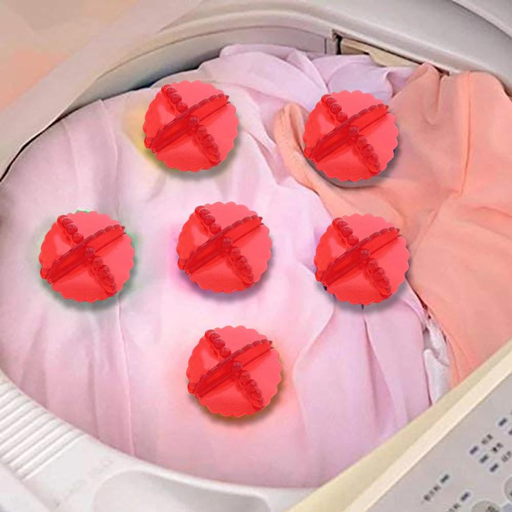 Laundry Washing Ball, Wash Without Detergent (6pcs) 