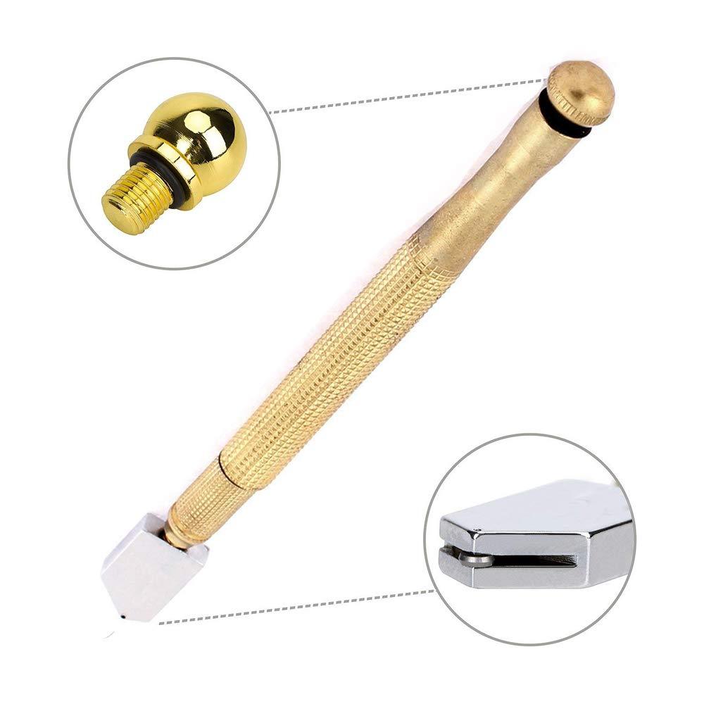 Metal Glass Cutter, Gold 