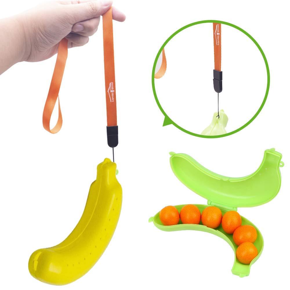 Banana Case Lunch Box Yellow