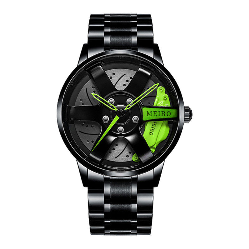 MEIBO Car Wheel Rim Hub Quartz Watch For Men