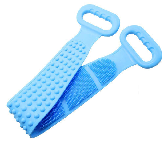 Silicone Body Back Scrubber Bath Brush Washer For Dead Skin Removal (With Box)