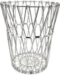 Multipurpose Fruit Basket Stainless Steel Wire Bowl Foldable Basket for Vegetable / Fruits / Dining