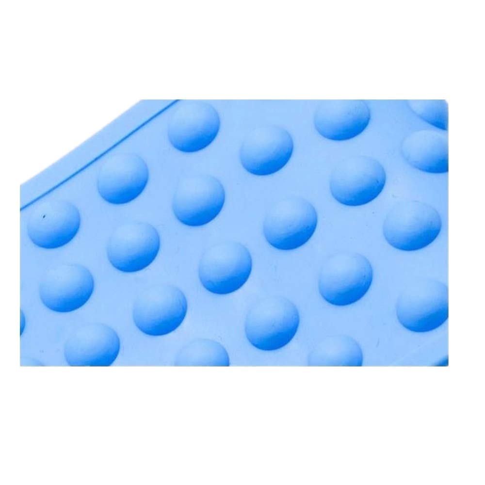 Silicone Body Back Scrubber Double Side Bathing Brush for Skin Deep Cleaning