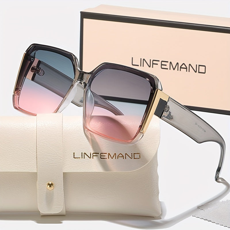 Fashion Large Frame Glasses – Chic Outdoor Accessory