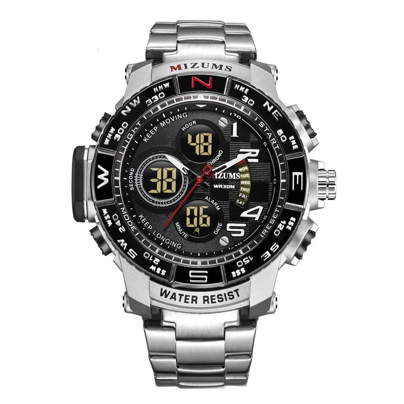 Mizums 8002 Analog Digital Quartz Watch For Men