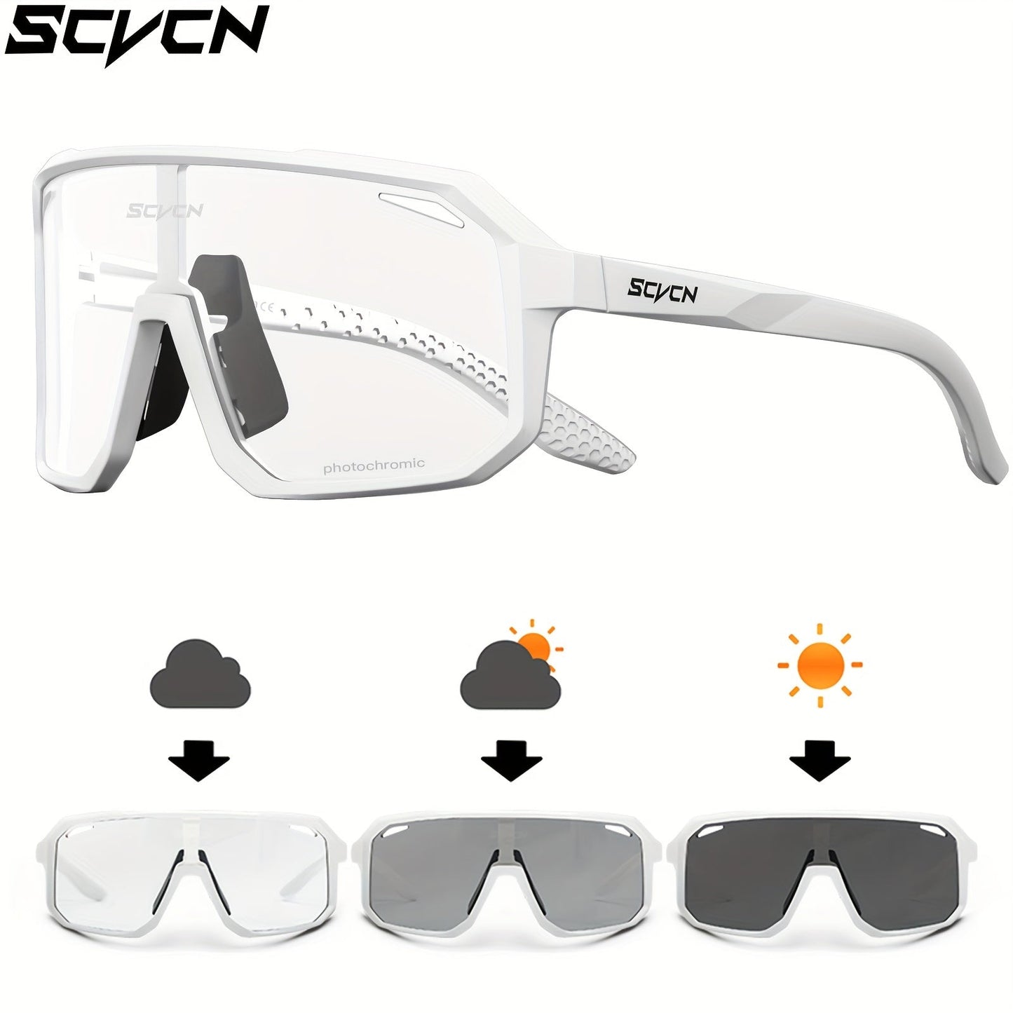 Classic Racing Cycling Glasses – Photochromic Outdoor Eyewear