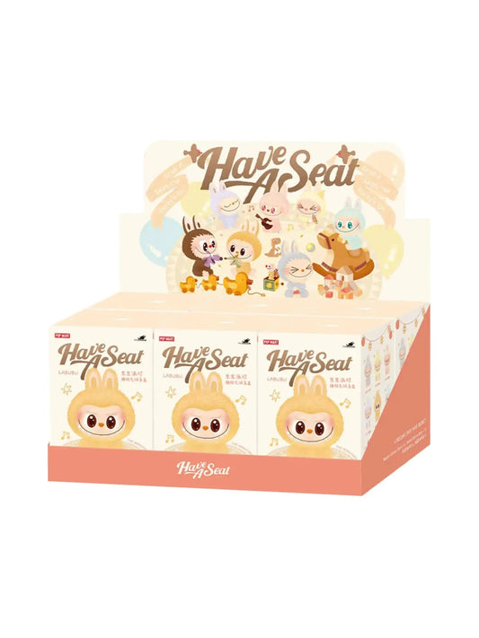 Labubu The Monsters Have a Seat Vinyl Plush Sealed Case (6 Blind Boxes)