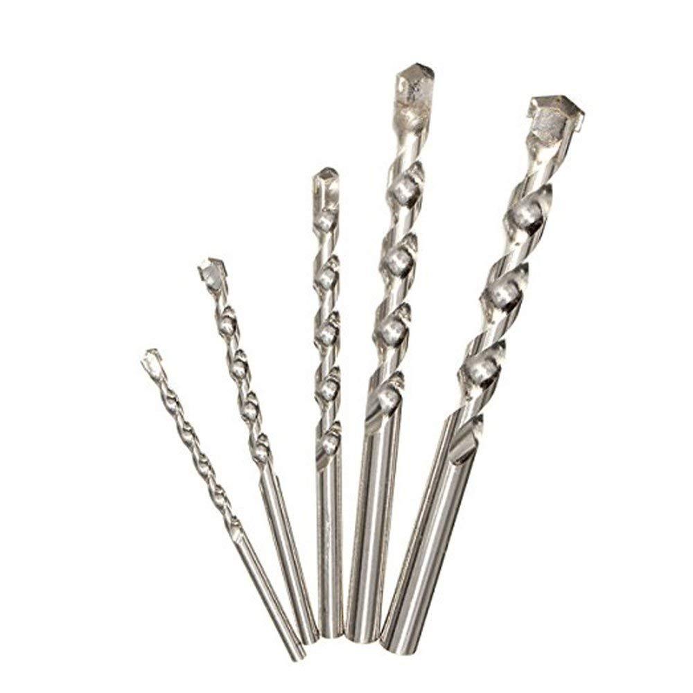 Metal Drill Bit Set (Multicolor, 5-Piece) 