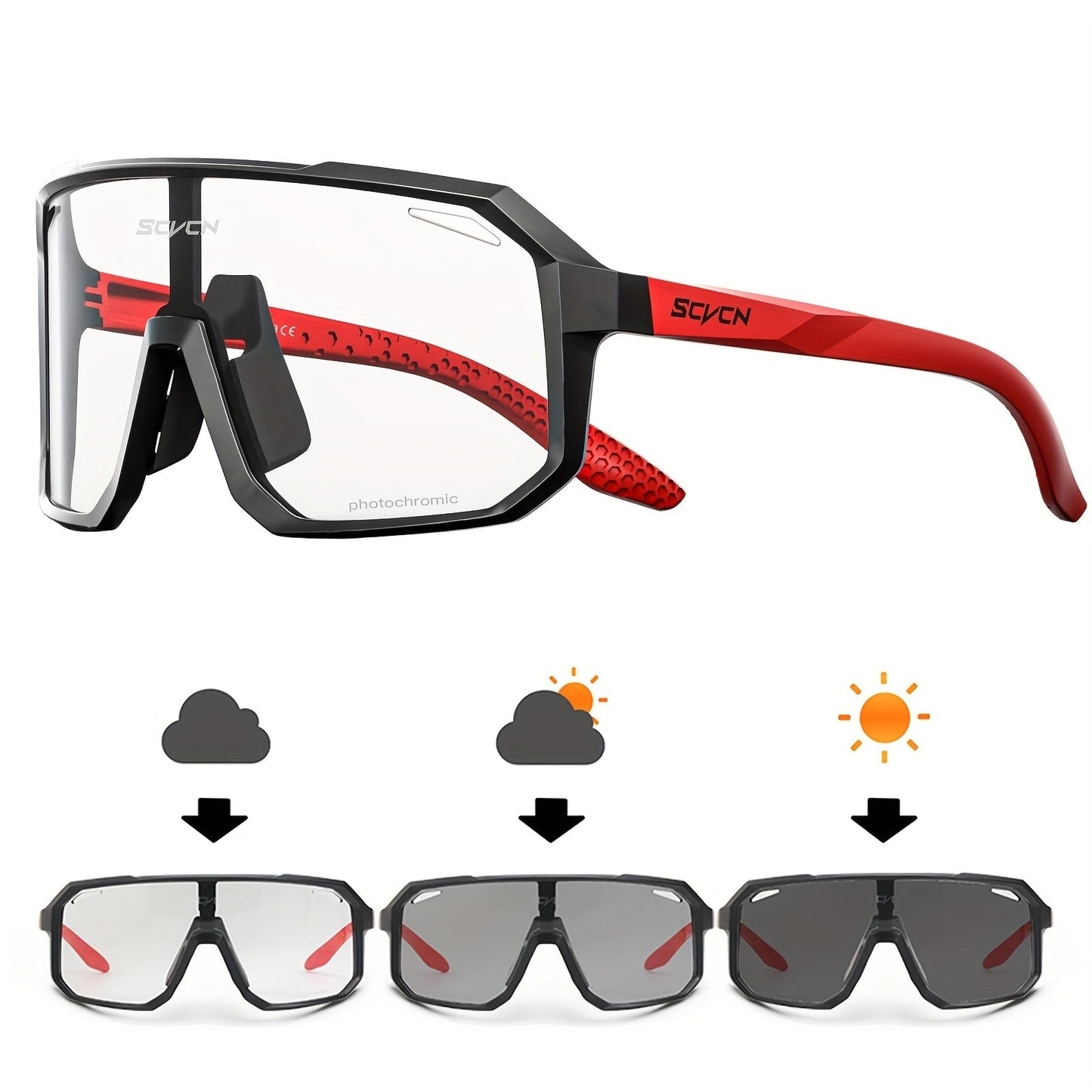 Classic Racing Cycling Glasses – Photochromic Outdoor Eyewear