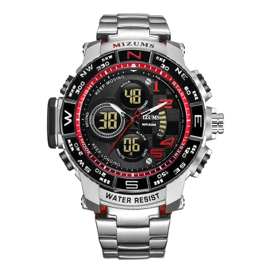 Mizums 8002 Analog Digital Quartz Watch For Men