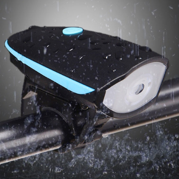 Rechargeable Bicycle LED Bright Light with Horn Speaker
