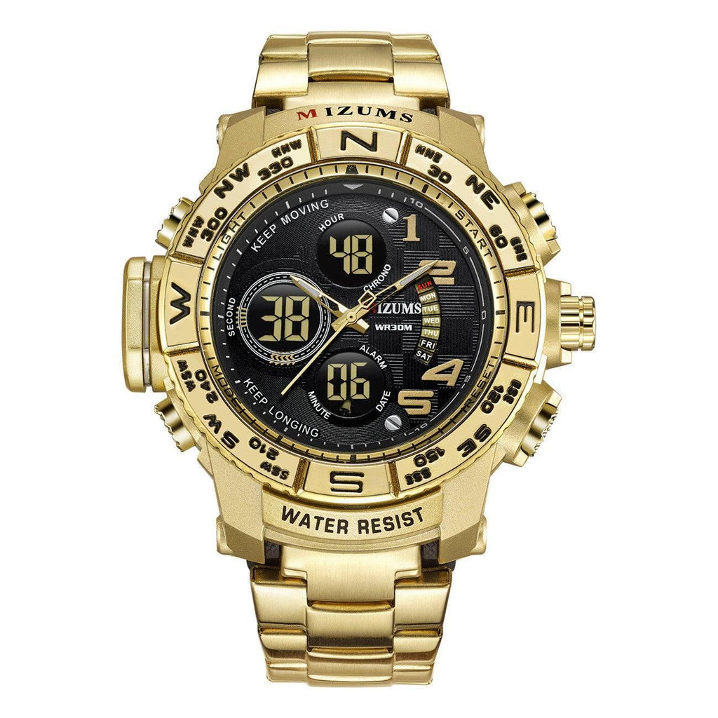 Mizums 8002 Analog Digital Quartz Watch For Men
