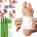 kinoki Cleansing Detox Foot Pads, Ginger & salt Foot Patch -10pcs (Free Size, White) 