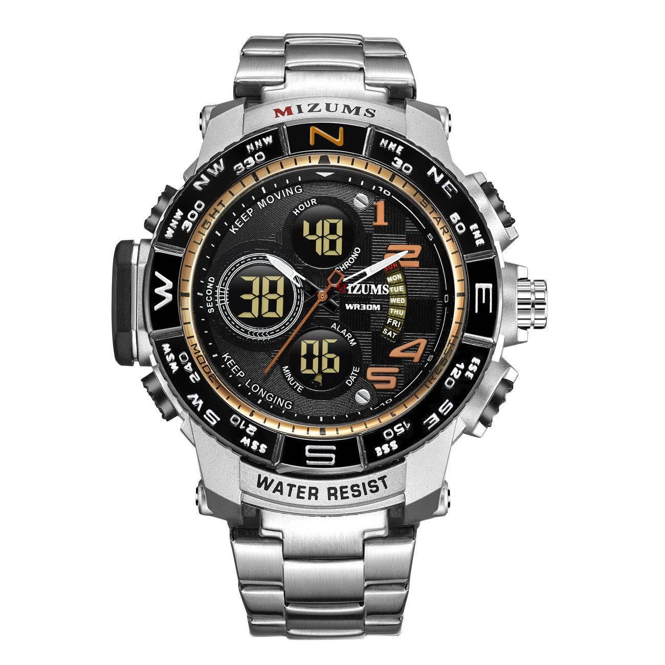 Mizums 8002 Analog Digital Quartz Watch For Men