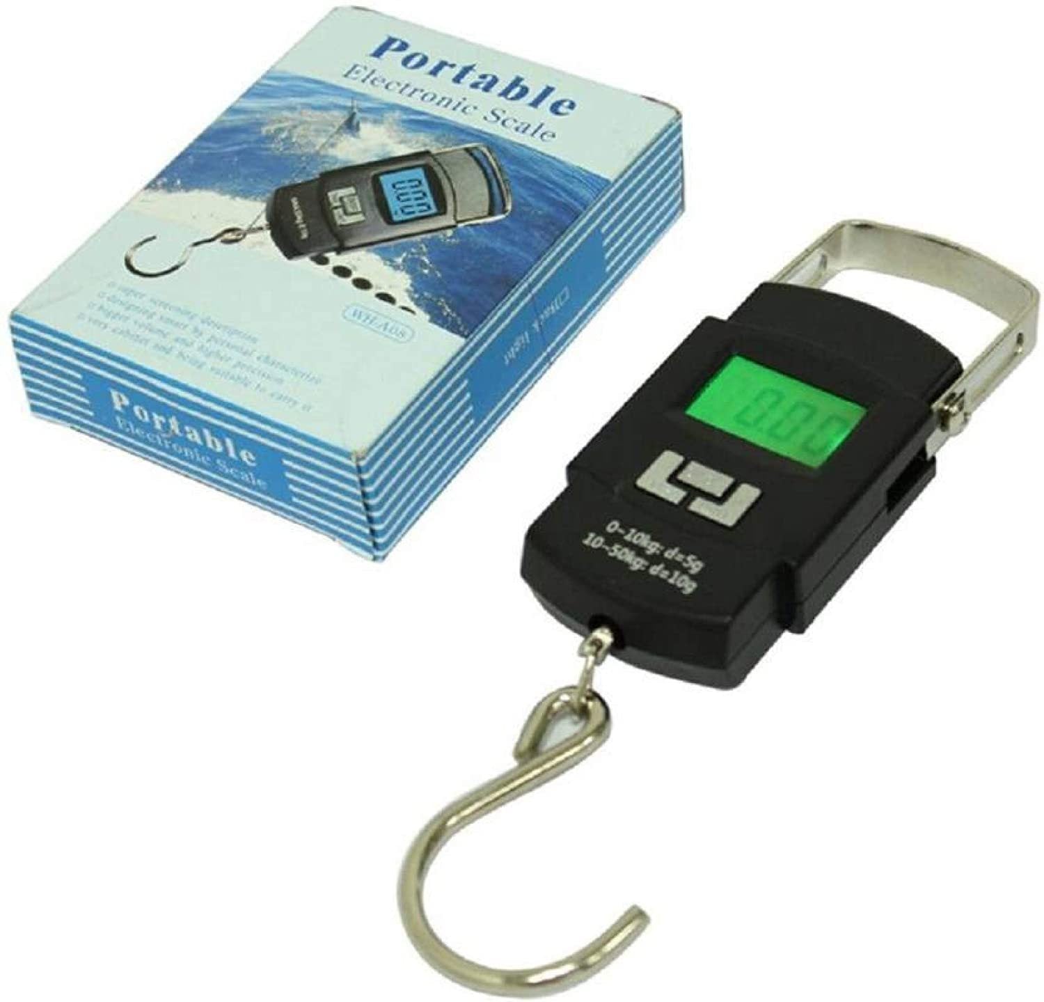 Digital Portable Hook Type Weighing Scale (50 kg, Multicolor) 