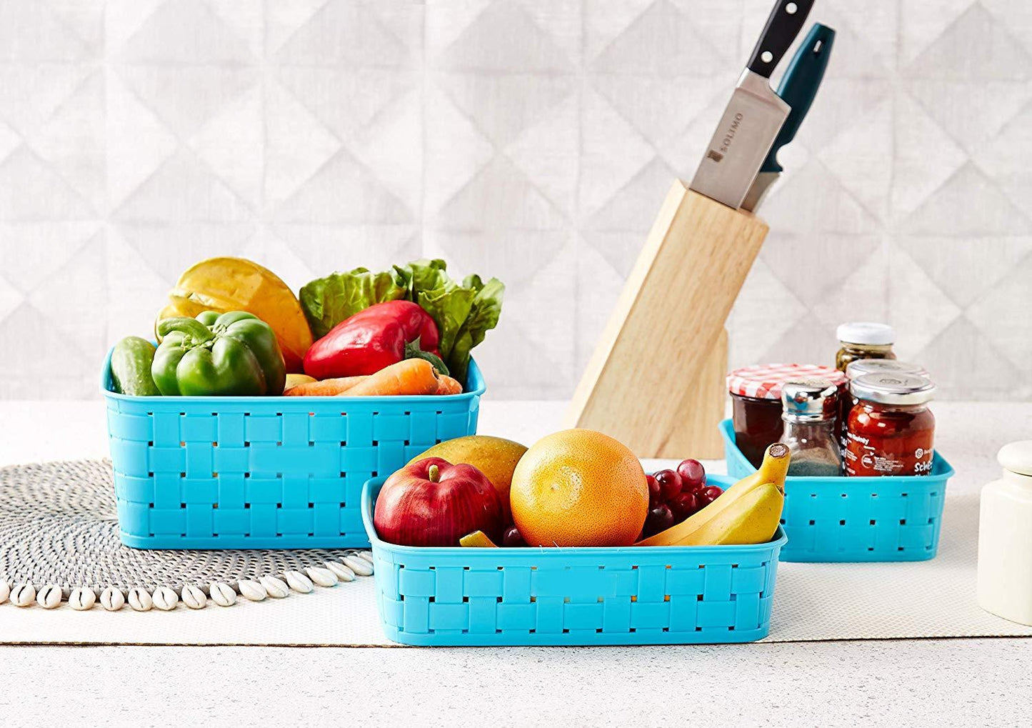 Smart Baskets for Storage(Set of 3)