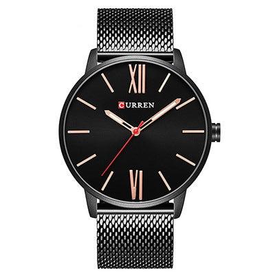 Curren 8238 Men's Fashion Stainless Steel Strap Wrist Quartz Watch