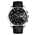 Skmei 9106  Original Leather quartz watch sports watch For Men